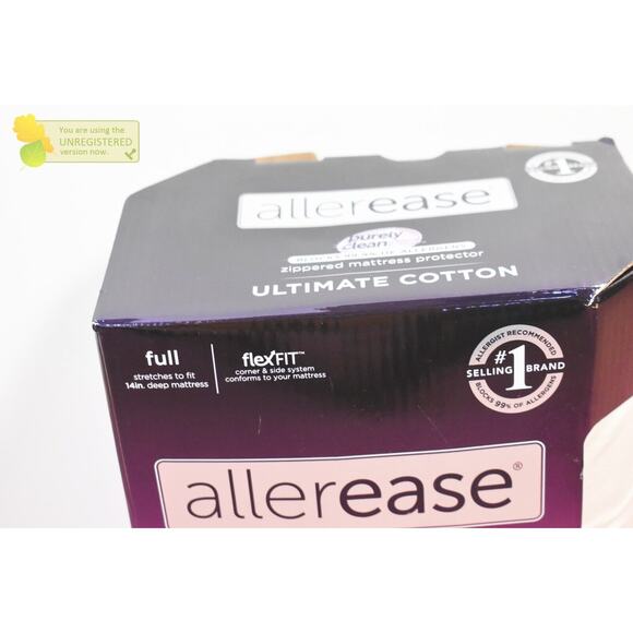 Allerease Full Ultimate Cotton Waterproof Allergen Mattress Protector* - Picture 3 of 7
